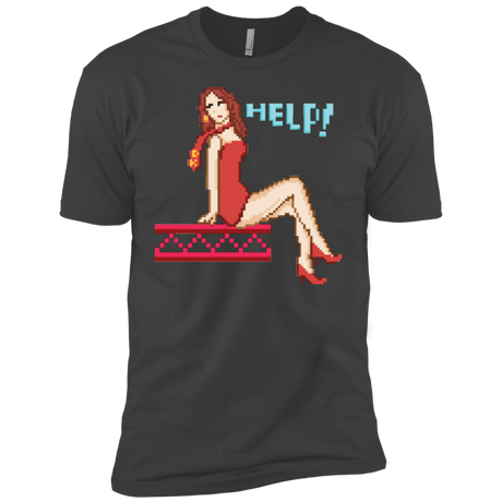 T-Shirts Heavy Metal / YXS Pixel Pinup Pauline Boys Premium T-Shirt