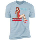 T-Shirts Light Blue / YXS Pixel Pinup Pauline Boys Premium T-Shirt