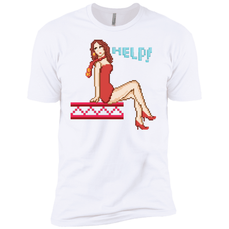 T-Shirts White / YXS Pixel Pinup Pauline Boys Premium T-Shirt