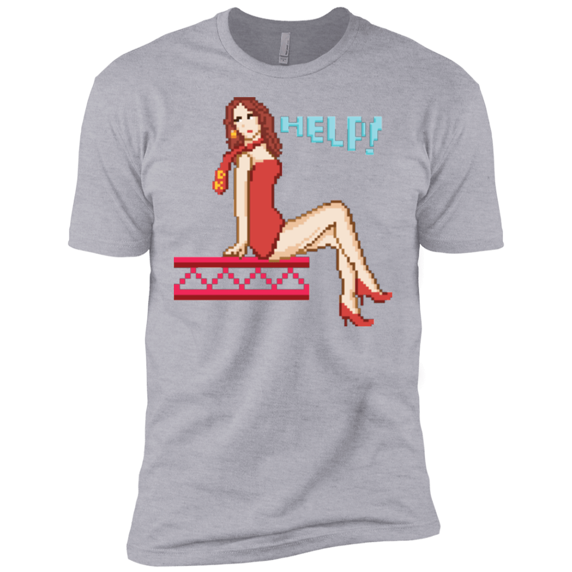 Pixel Pinup Pauline Men's Premium T-Shirt