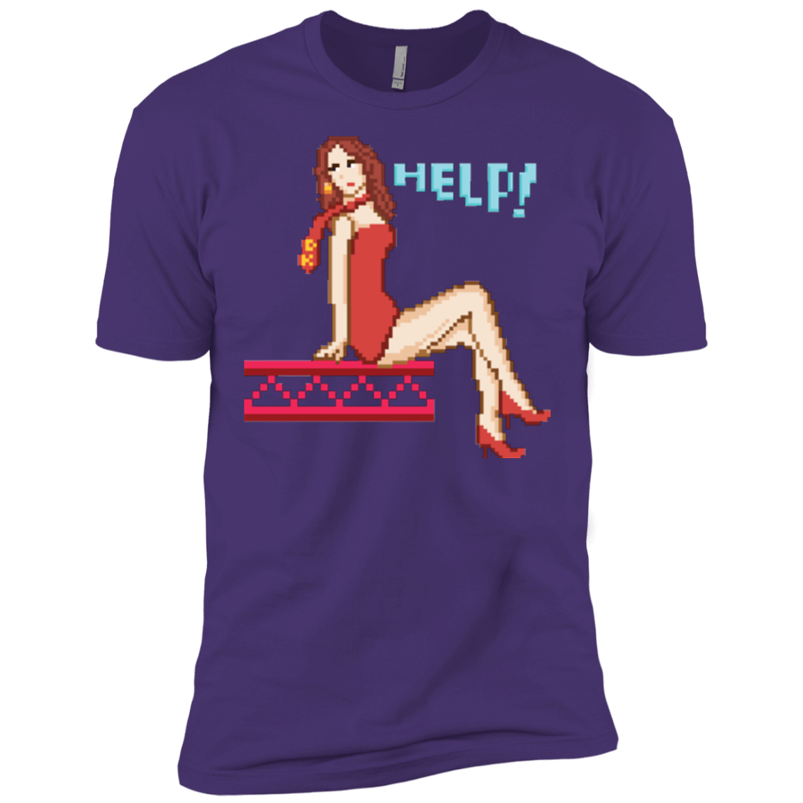 Pixel Pinup Pauline Men's Premium T-Shirt