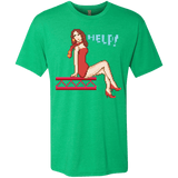 T-Shirts Envy / Small Pixel Pinup Pauline Men's Triblend T-Shirt