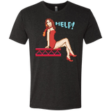 T-Shirts Vintage Black / Small Pixel Pinup Pauline Men's Triblend T-Shirt