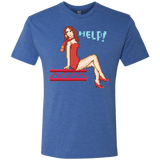 T-Shirts Vintage Royal / Small Pixel Pinup Pauline Men's Triblend T-Shirt