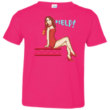 T-Shirts Hot Pink / 2T Pixel Pinup Pauline Toddler Premium T-Shirt