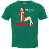 T-Shirts Kelly / 2T Pixel Pinup Pauline Toddler Premium T-Shirt