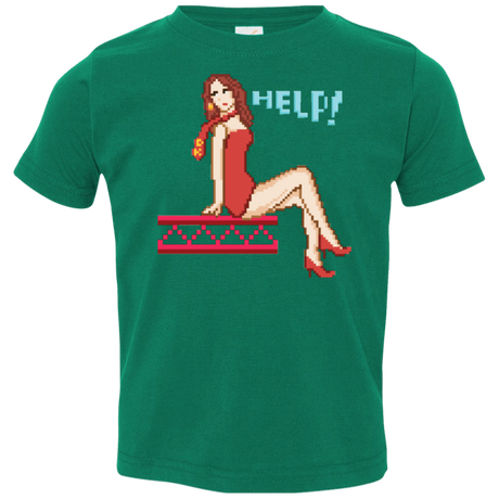 T-Shirts Kelly / 2T Pixel Pinup Pauline Toddler Premium T-Shirt
