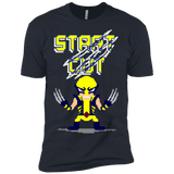 T-Shirts Indigo / X-Small Pixel Wolf Men's Premium T-Shirt