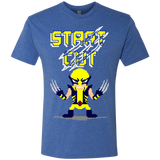 T-Shirts Vintage Royal / S Pixel Wolf Men's Triblend T-Shirt