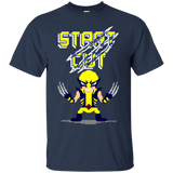 T-Shirts Navy / S Pixel Wolf T-Shirt