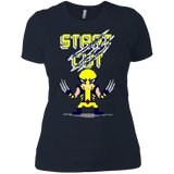 T-Shirts Midnight Navy / X-Small Pixel Wolf Women's Premium T-Shirt