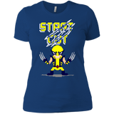 T-Shirts Royal / X-Small Pixel Wolf Women's Premium T-Shirt