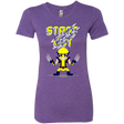 T-Shirts Purple Rush / S Pixel Wolf Women's Triblend T-Shirt