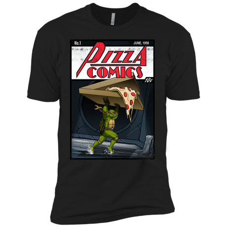 T-Shirts Black / YXS Pizza Comics Boys Premium T-Shirt