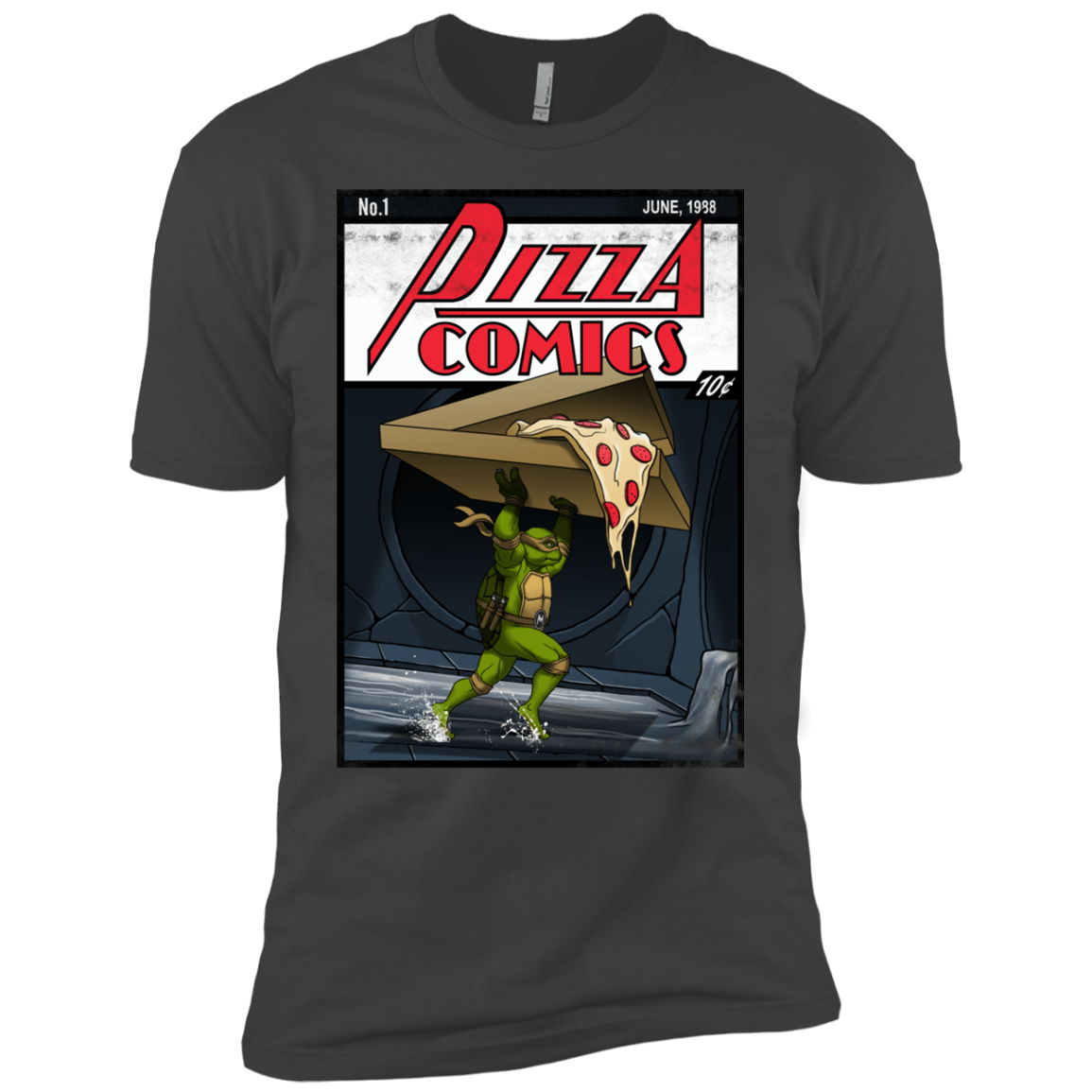 T-Shirts Heavy Metal / YXS Pizza Comics Boys Premium T-Shirt