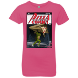 T-Shirts Hot Pink / YXS Pizza Comics Girls Premium T-Shirt