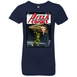 T-Shirts Midnight Navy / YXS Pizza Comics Girls Premium T-Shirt