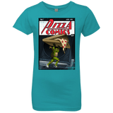 T-Shirts Tahiti Blue / YXS Pizza Comics Girls Premium T-Shirt