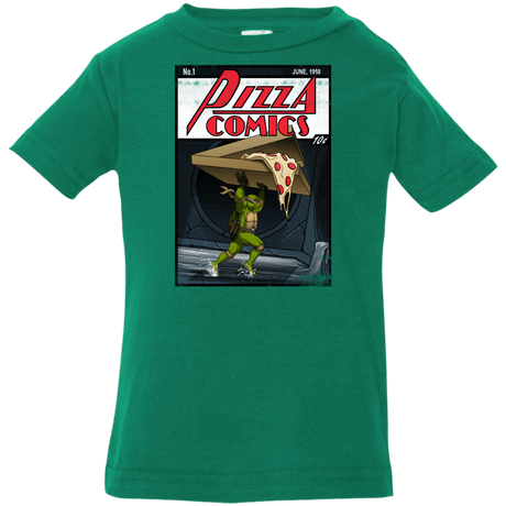 T-Shirts Kelly / 6 Months Pizza Comics Infant PremiumT-Shirt