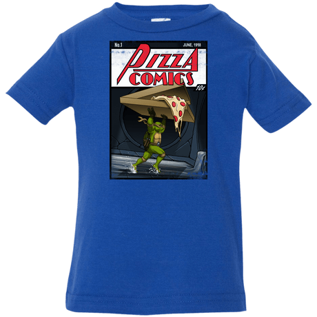 T-Shirts Royal / 6 Months Pizza Comics Infant PremiumT-Shirt