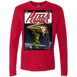 T-Shirts Red / Small Pizza Comics Men's Premium Long Sleeve