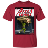 T-Shirts Cardinal / Small Pizza Comics T-Shirt