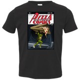 T-Shirts Black / 2T Pizza Comics Toddler Premium T-Shirt