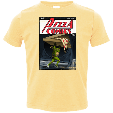 T-Shirts Butter / 2T Pizza Comics Toddler Premium T-Shirt