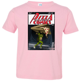 T-Shirts Pink / 2T Pizza Comics Toddler Premium T-Shirt