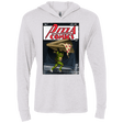 T-Shirts Heather White / X-Small Pizza Comics Triblend Long Sleeve Hoodie Tee