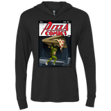 T-Shirts Vintage Black / X-Small Pizza Comics Triblend Long Sleeve Hoodie Tee