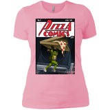 T-Shirts Light Pink / X-Small Pizza Comics Women's Premium T-Shirt