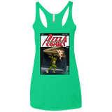 T-Shirts Envy / X-Small Pizza Comics Women's Triblend Racerback Tank