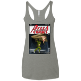 T-Shirts Venetian Grey / X-Small Pizza Comics Women's Triblend Racerback Tank