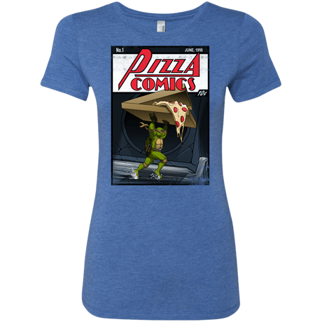 T-Shirts Vintage Royal / Small Pizza Comics Women's Triblend T-Shirt