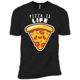 T-Shirts Black / YXS Pizza is Life Boys Premium T-Shirt