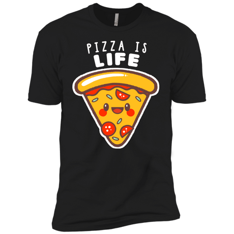 T-Shirts Black / YXS Pizza is Life Boys Premium T-Shirt