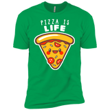 T-Shirts Kelly Green / YXS Pizza is Life Boys Premium T-Shirt