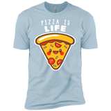 T-Shirts Light Blue / YXS Pizza is Life Boys Premium T-Shirt