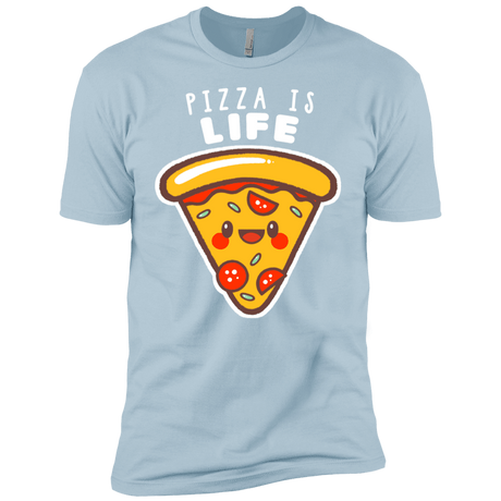 T-Shirts Light Blue / YXS Pizza is Life Boys Premium T-Shirt