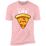 T-Shirts Light Pink / YXS Pizza is Life Boys Premium T-Shirt