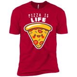 T-Shirts Red / YXS Pizza is Life Boys Premium T-Shirt