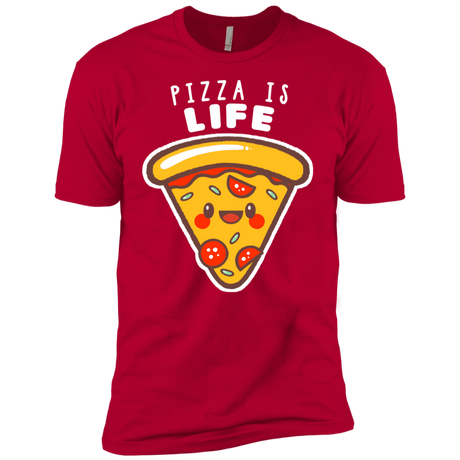 T-Shirts Red / YXS Pizza is Life Boys Premium T-Shirt