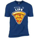 T-Shirts Royal / YXS Pizza is Life Boys Premium T-Shirt