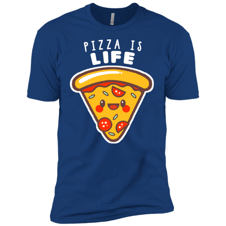 T-Shirts Royal / YXS Pizza is Life Boys Premium T-Shirt