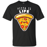 T-Shirts Black / S Pizza is Life T-Shirt