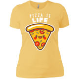 T-Shirts Banana Cream/ / X-Small Pizza is Life Women's Premium T-Shirt