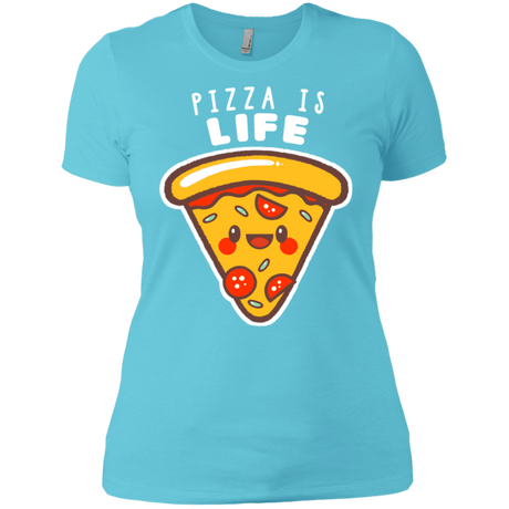 T-Shirts Cancun / X-Small Pizza is Life Women's Premium T-Shirt