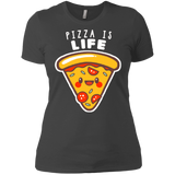 T-Shirts Heavy Metal / X-Small Pizza is Life Women's Premium T-Shirt