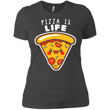 T-Shirts Heavy Metal / X-Small Pizza is Life Women's Premium T-Shirt